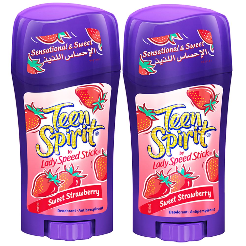 Lady Speed Stick Teen Spirit Deodorant Pack Of 2 65g