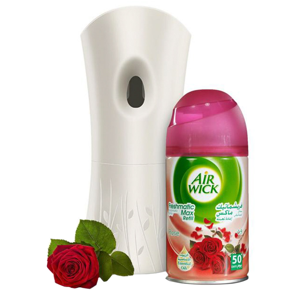 Air Wick Air Freshener Freshmatic Auto Spray Kit Rose x2