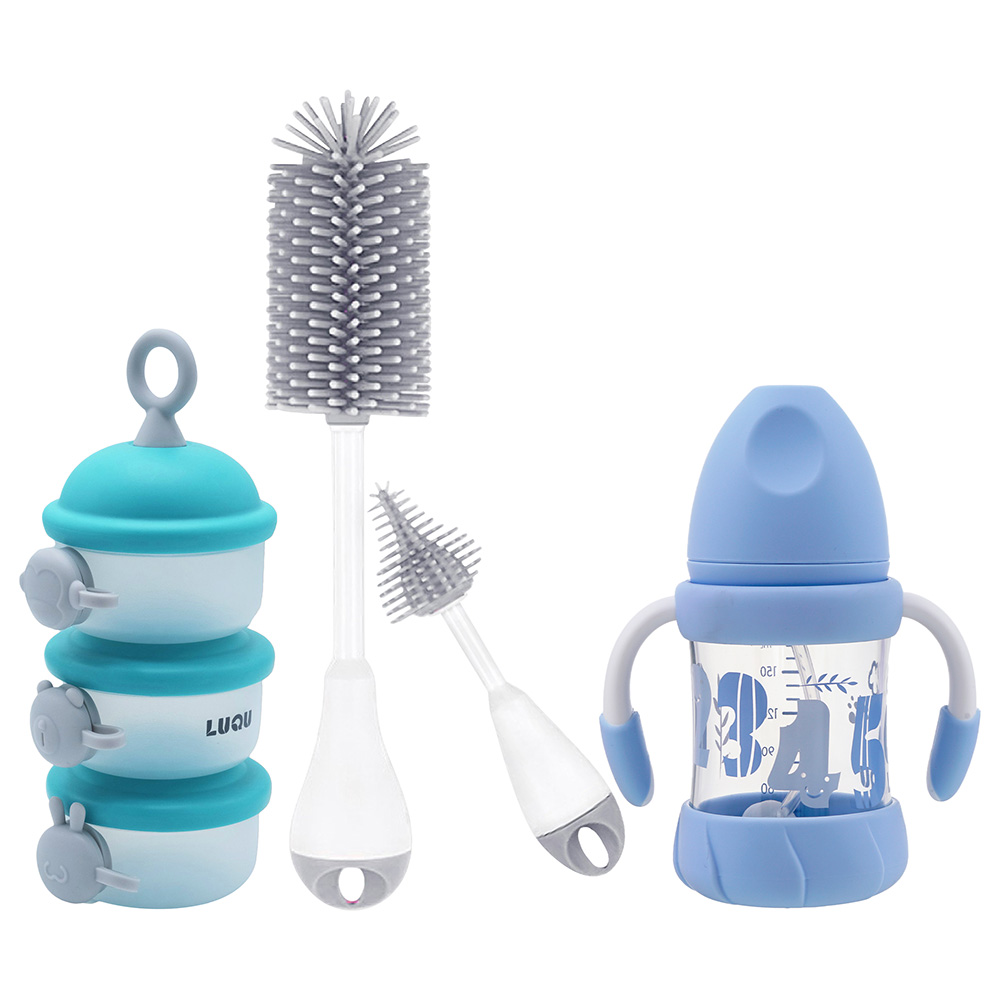 buy-luqu-anti-colic-baby-bottle-feeding-gift-set-180ml-blue-in