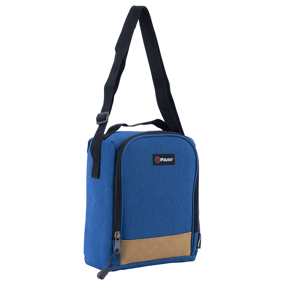 Pause Insulated Lunch Bag Blue