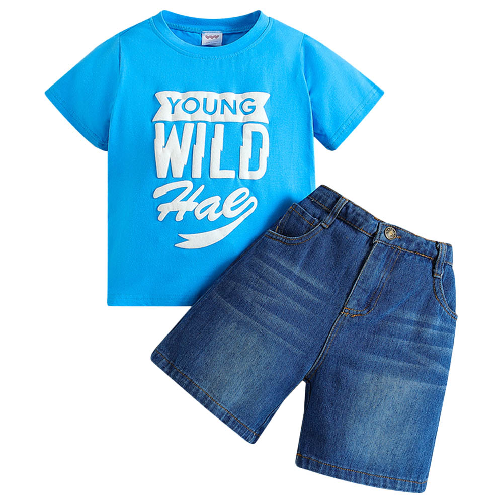Little boys jean shorts hotsell