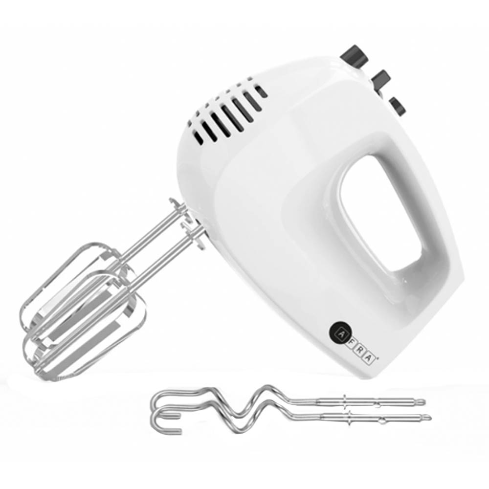 Afra Japan Ejector Button With Safety Hand Mixer 250W White
