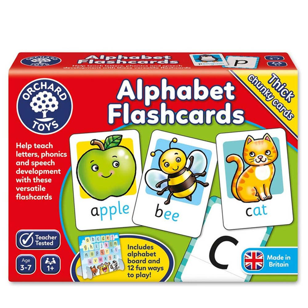 Orchard Toys Alphabet Flashcards Game Buy at Best Price from Mumzworld