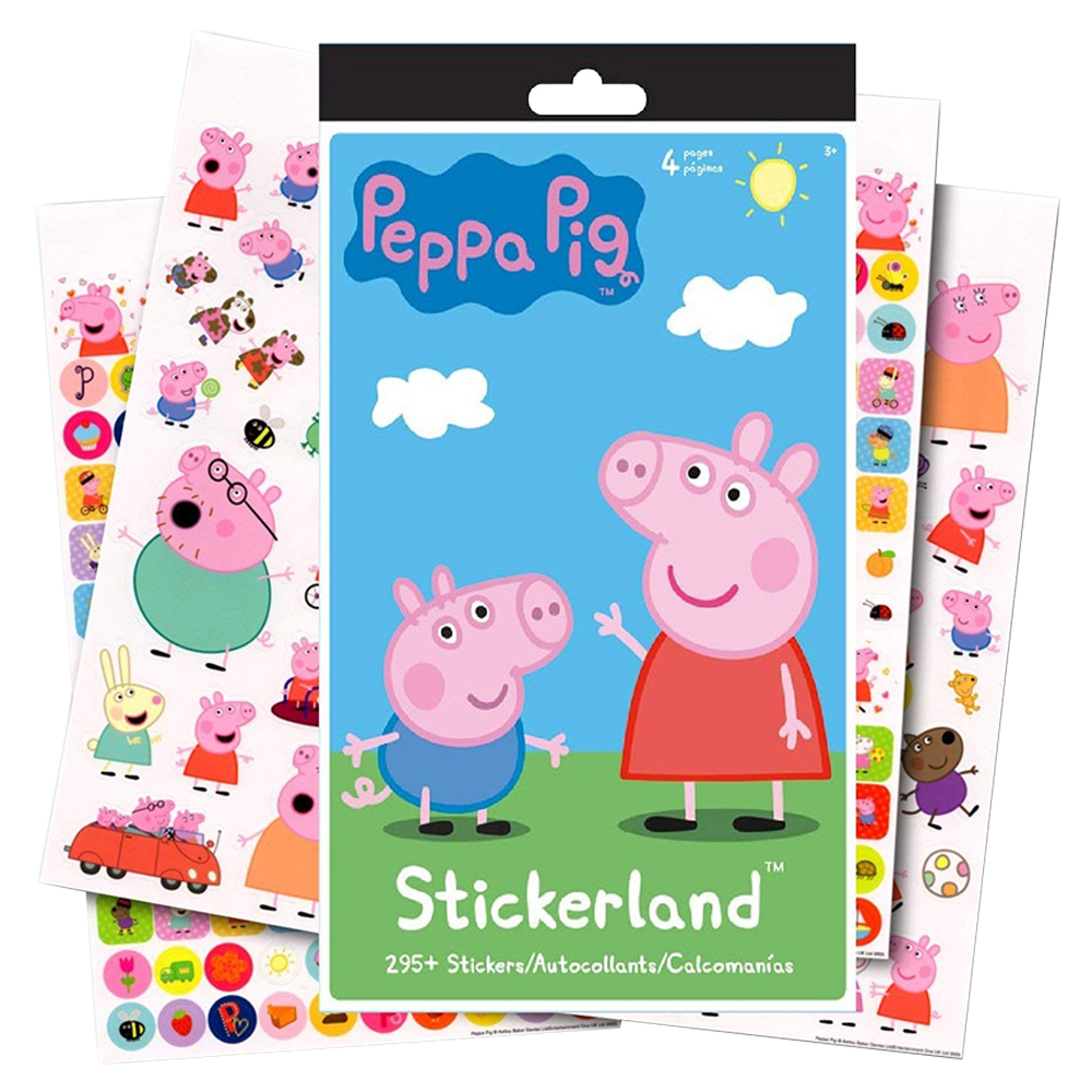 Buy Peppa Pig - Stickerland 295 Stickers in UAE | Mumzworld