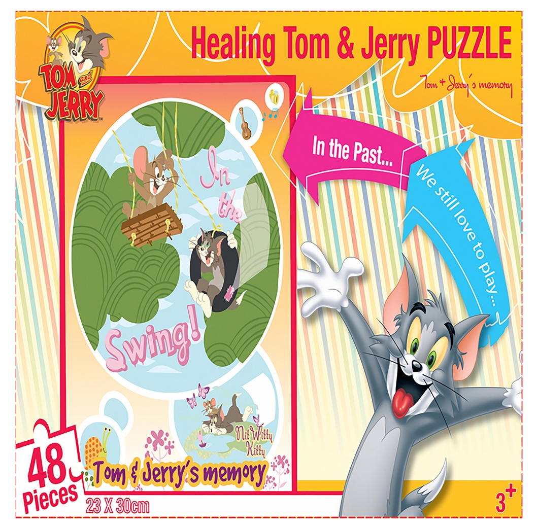 Buy Warner Bros. - Tom & Jerry 48 Pieces Healing Puzzle 1 in UAE ...