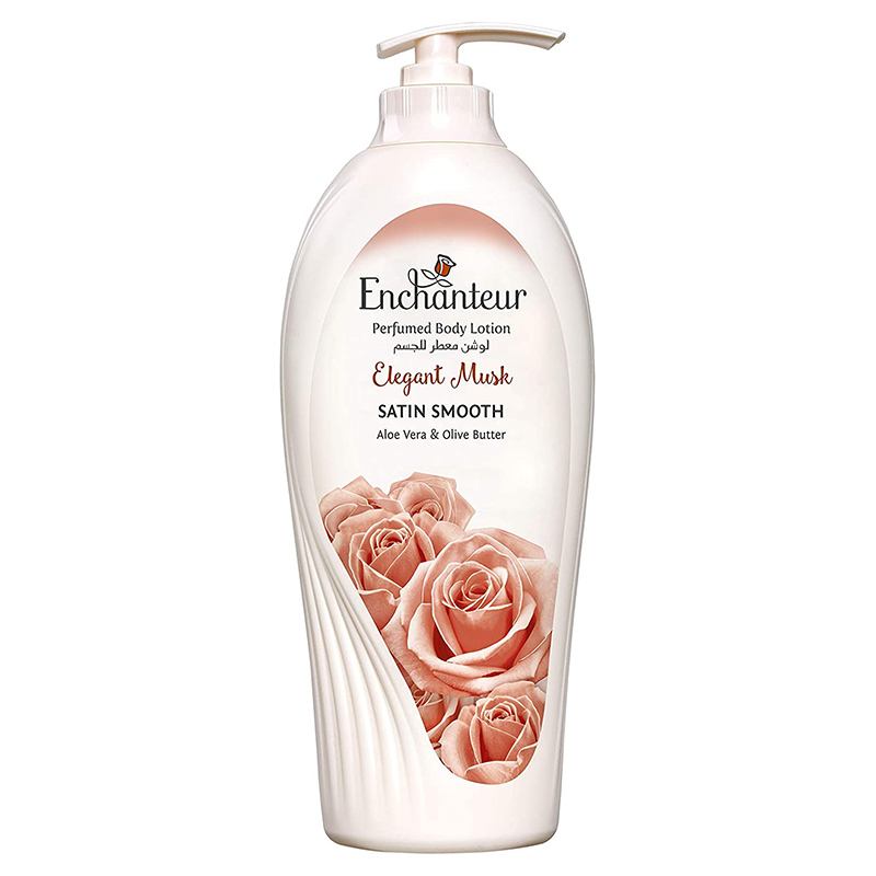 Buy Enchanteur Perfumed Body Lotion Elegant Musk 500ml in UAE