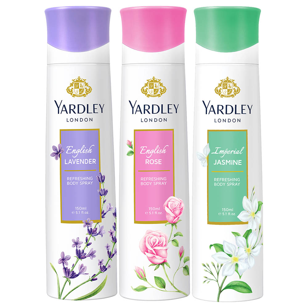 Yardley online body spray