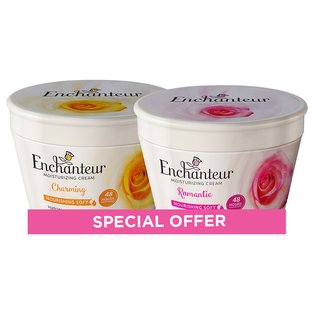 Buy Enchanteur Romantic Charming Moisturizing Cream 2x200ml in