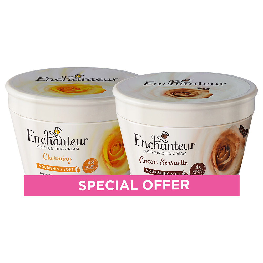 Buy Enchanteur Charming+Cocoa Sensuelle Moisturizing Cream 200ml