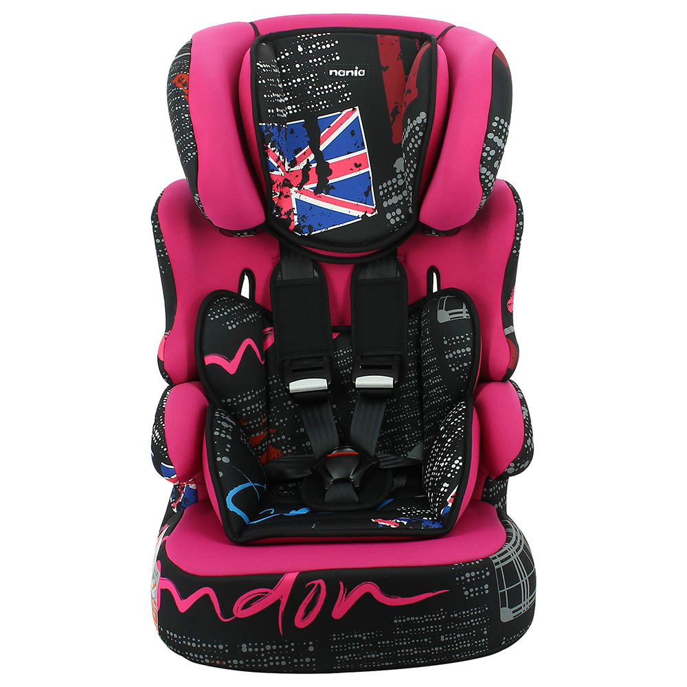 NANIA Beline Carseat For Group 1 2 3 Full Colors London