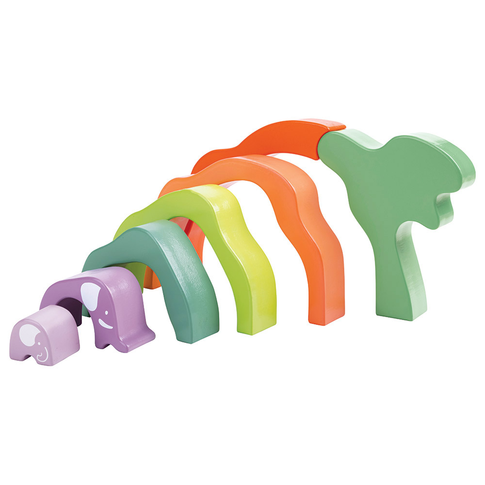 Hape Safari Elephant Stacking Blocks
