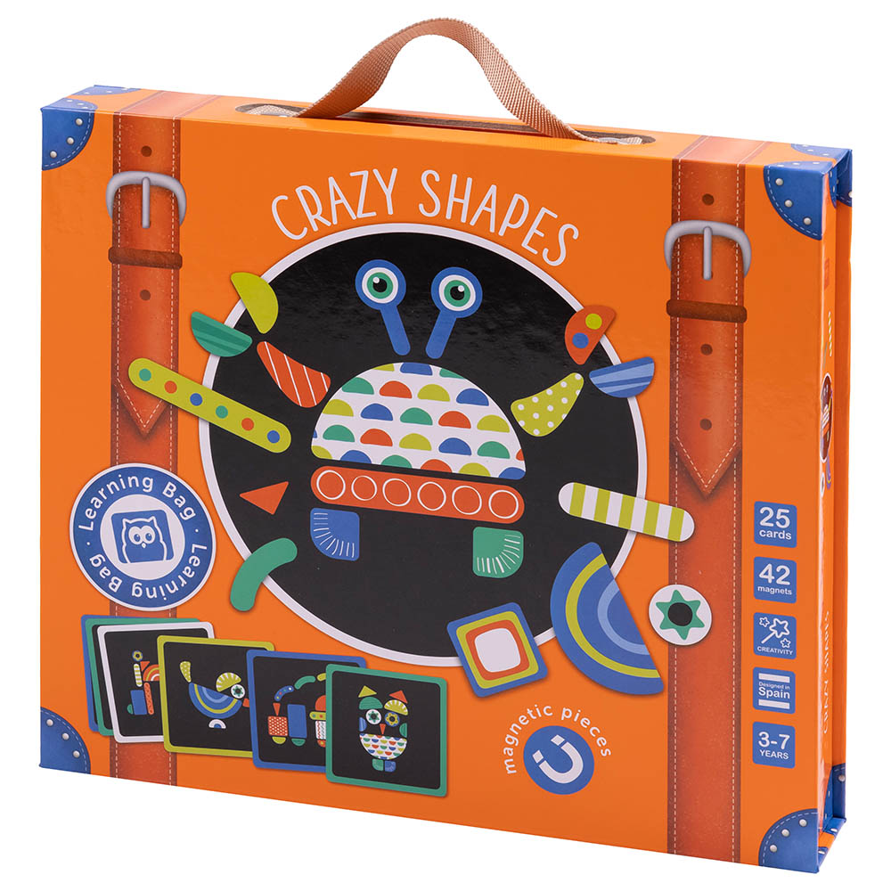 Buy Eurekakids - Magnetic Crazy Shapes & Cards Game - 67pcs in UAE ...