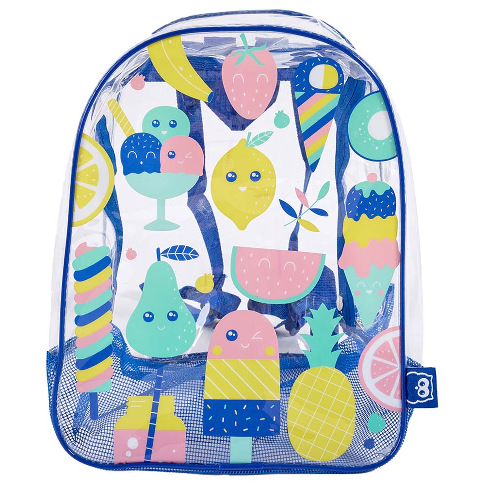 Buy Eurekakids - Kids Beach Backpack - 10-Inch - Blue in UAE | Mumzworld