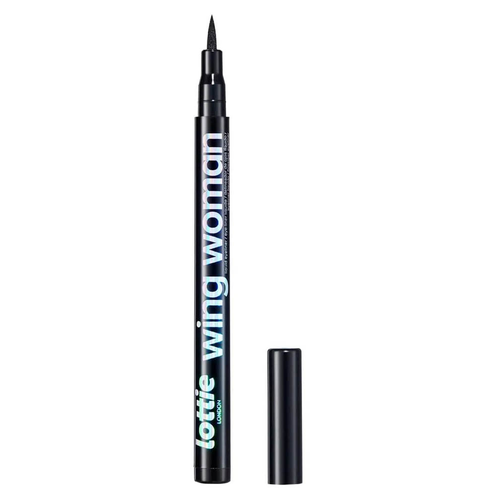 Lottie London Wing Woman Precision Felt Eyeliner Black