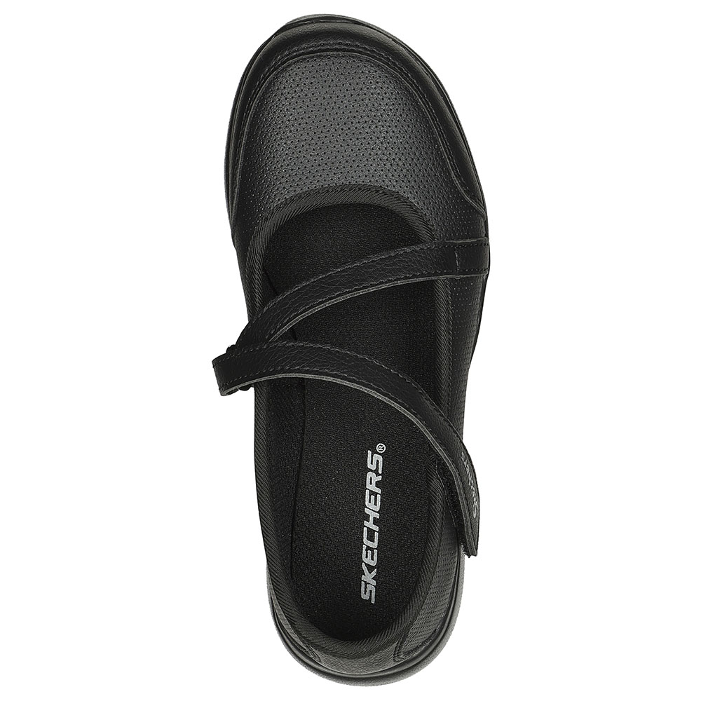 Skechers - solid Microstrides slip-on shoes - Black