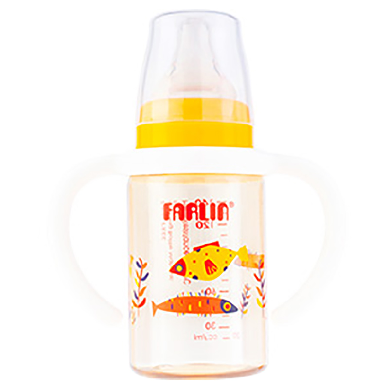 Buy Farlin - PPSU Solky Feeding Bottle - Yellow in UAE | Mumzworld
