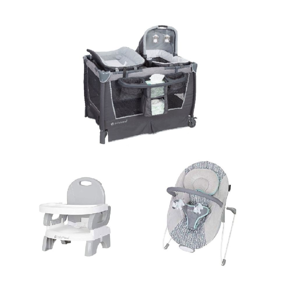 Babytrend Retreat Nursery Center w Portable Booster Chair
