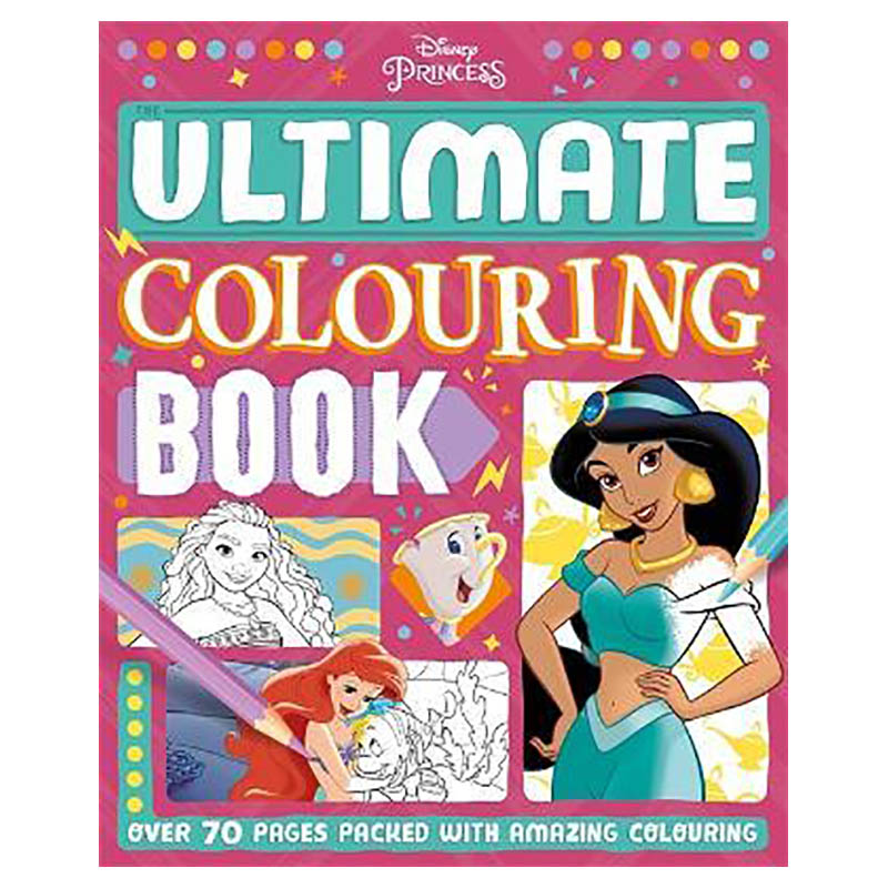 Buy Disney Princess: The Ultimate Colouring Book in UAE | Mumzworld