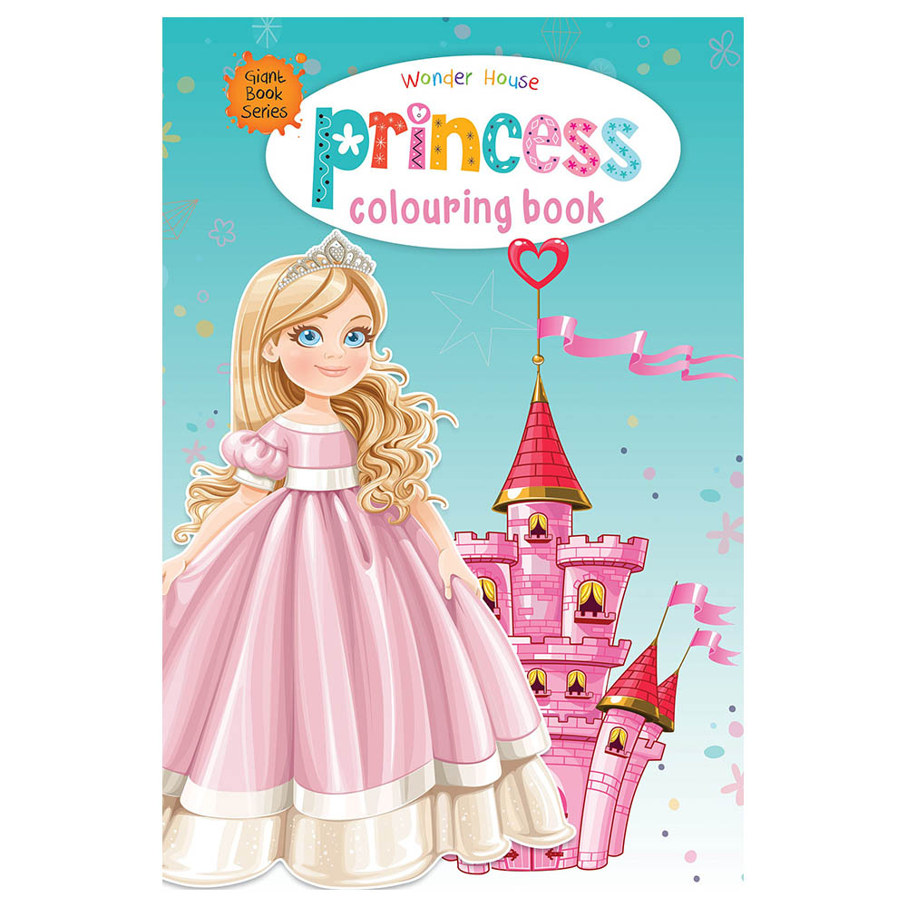 Buy Princess Colouring Book Giant in UAE | Mumzworld