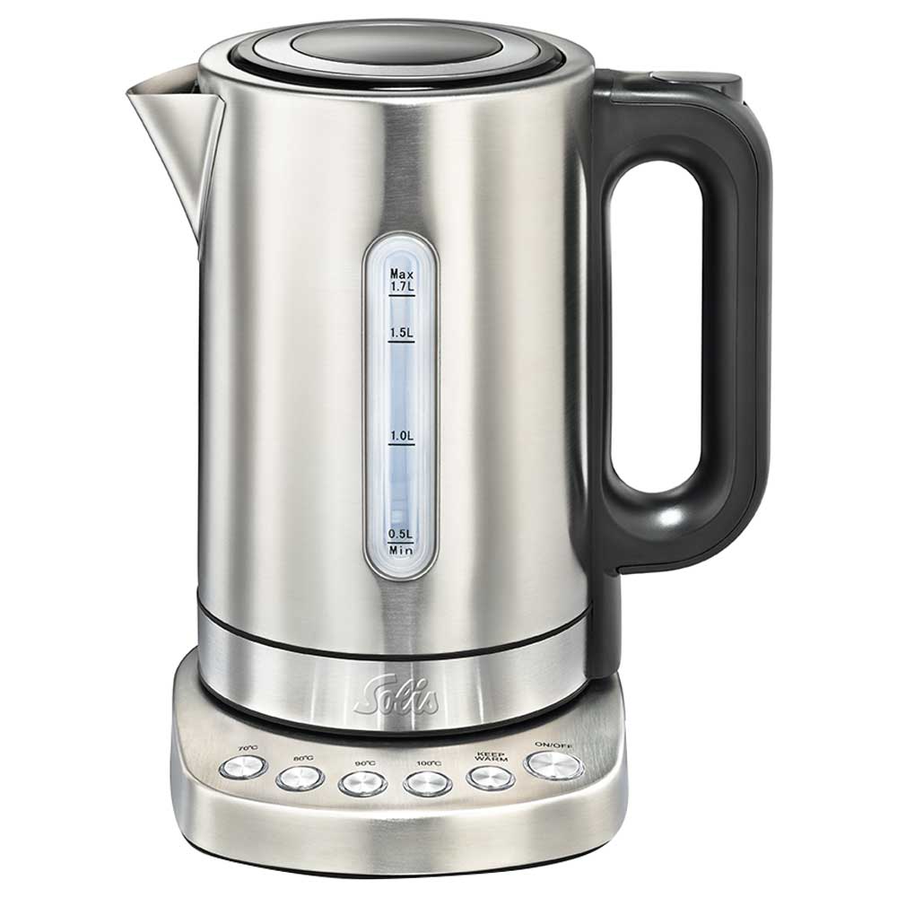 Solis Variable Temperature Electric Kettle Silver Buy at Best