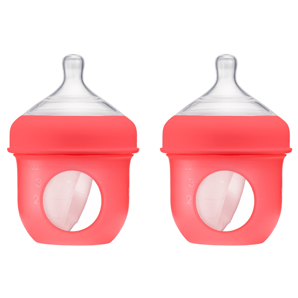 Boon Nursh Reusable Silicone Pouch Bottle 4oz