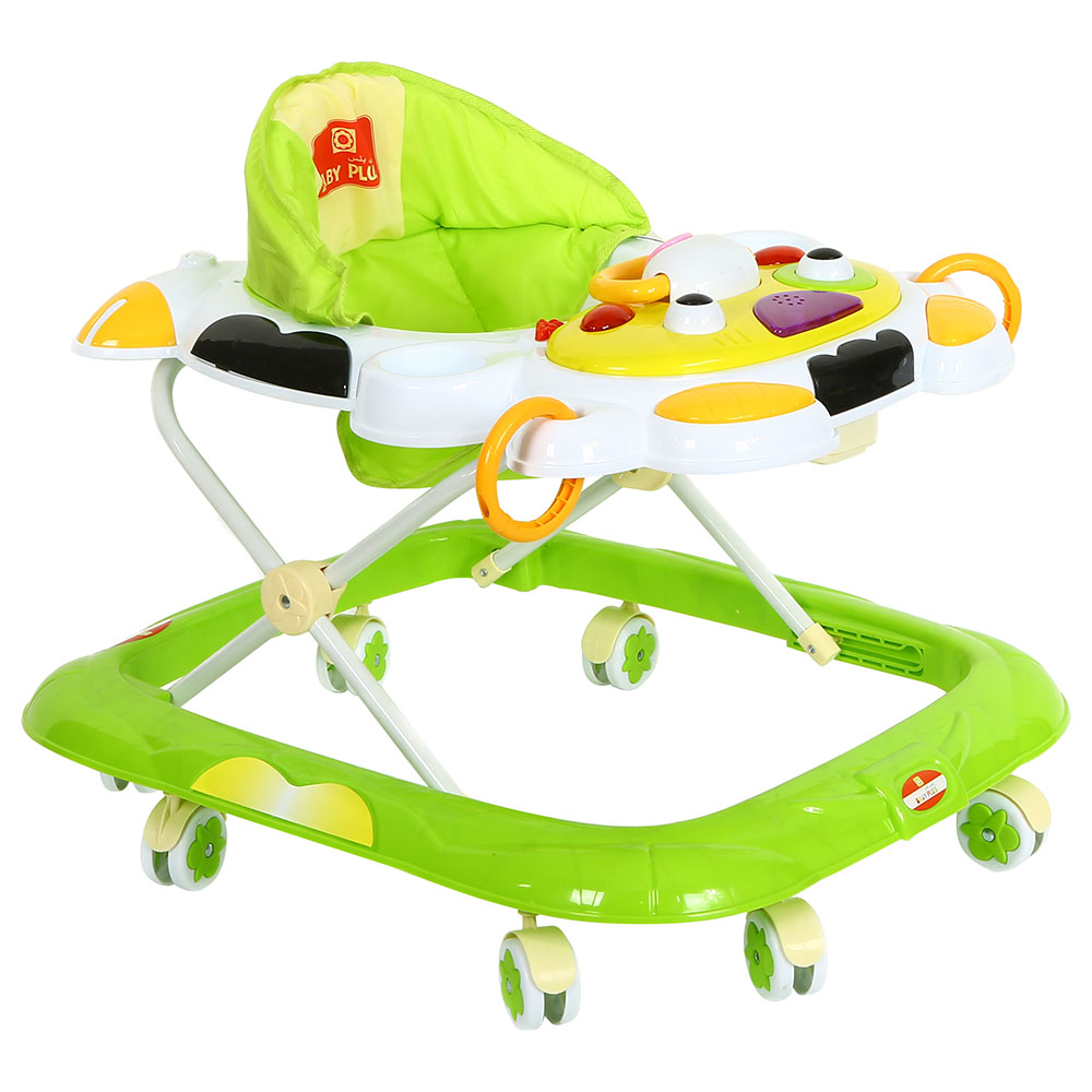 Baby Plus Adjustable Height Baby Walker Green Buy at Best Price
