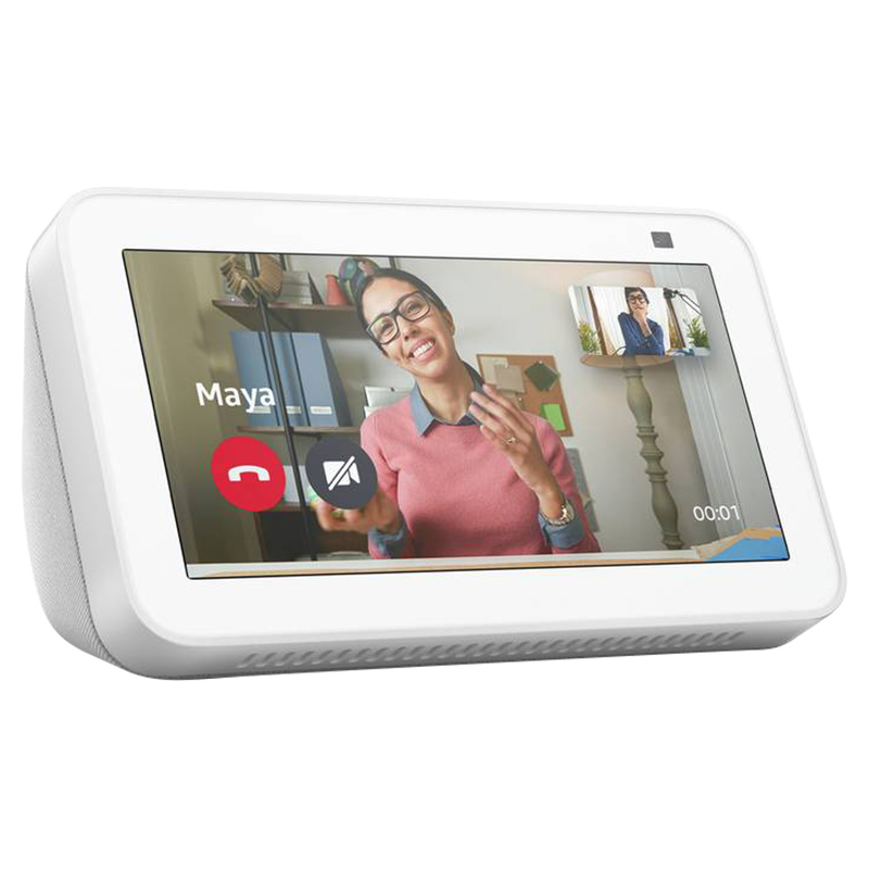 Amazon Echo Show 5 2nd Generation With Alexa White Buy at Best