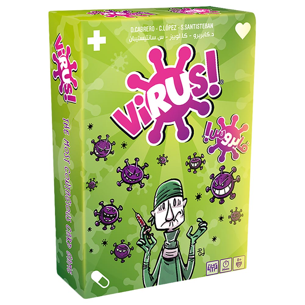 Blue Rocket Toys Virus! Card Game