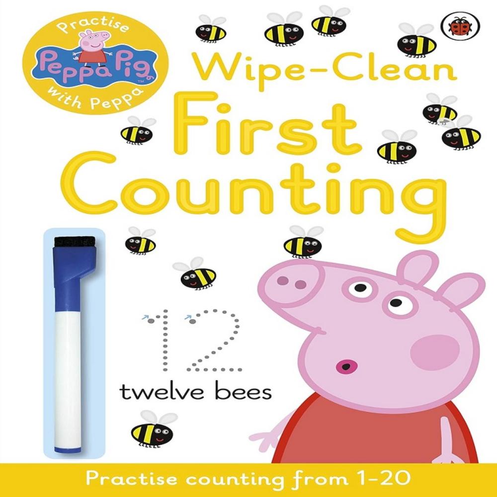 Buy Peppa Pig: Practise with Peppa: Wipe-Clean Counting in KSA | Mumzworld