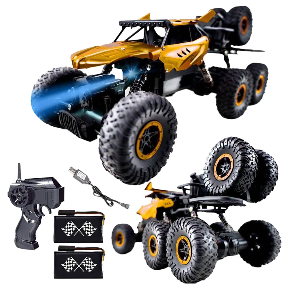 Fitto 1 10 Rock Crawler Remote Control Car 2.4Ghz Gold