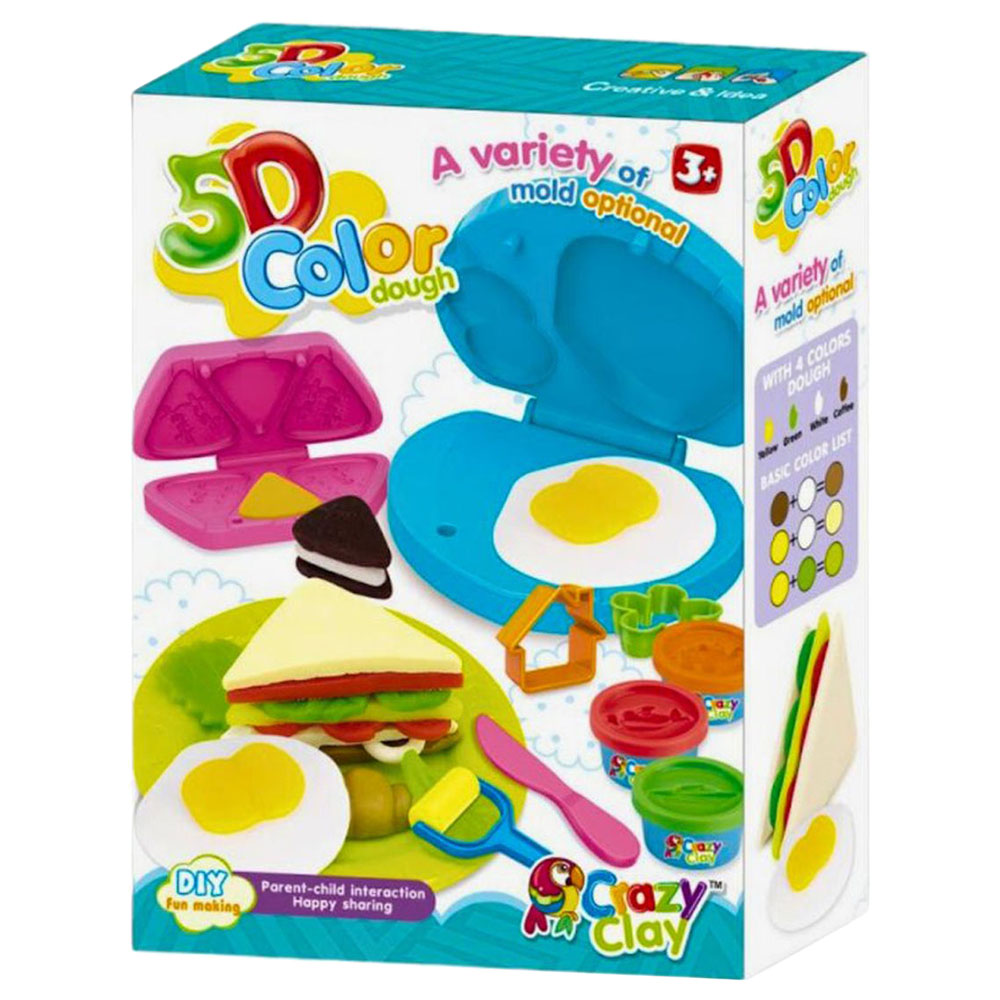 Fitto 5 D Color Modelling Clay Dough Set