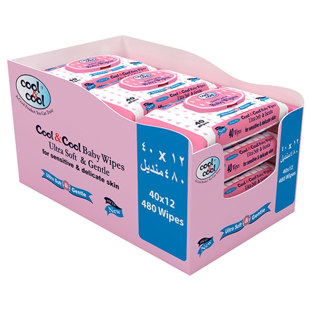 Cool & cool baby wipes clearance