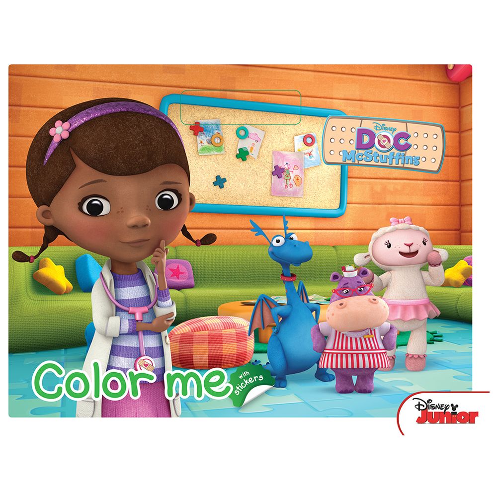 Buy Doc Mcstuffins - Color Me in UAE | Mumzworld
