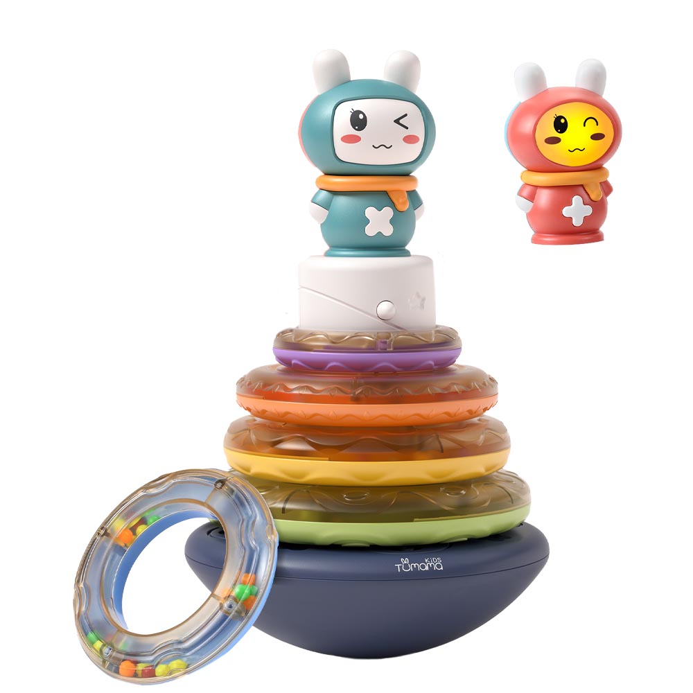 Buy Tumama - Roly-Poly Stacking Rings Tower Tumbler Toy in UAE | Mumzworld