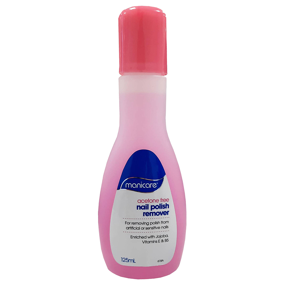 Manicare Acetone Free Nail Polish Remover 125ml