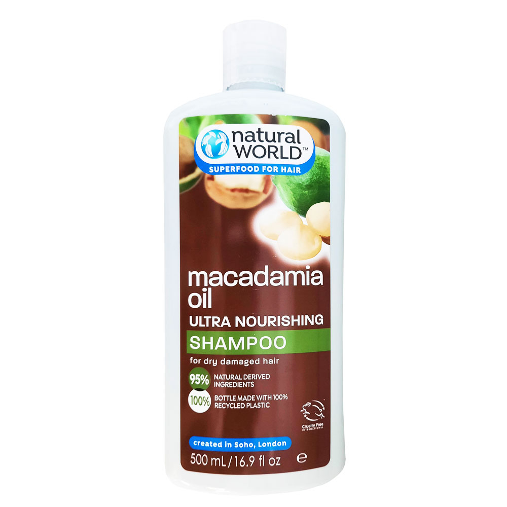 Natural World Macadamia Shampoo 500ml Buy Best Price from Mumzworld