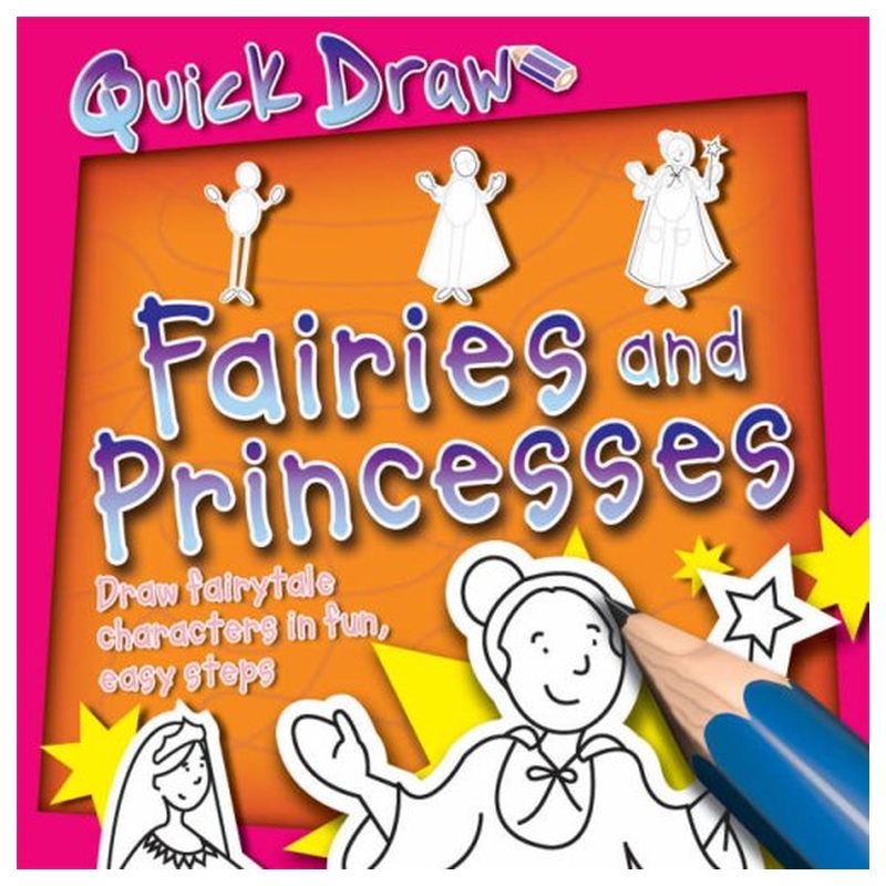 Quick Princess Drawinf Buy Fairies And Princesses (Quick Draw) (Quick Draw) in UAE | Mumzworld