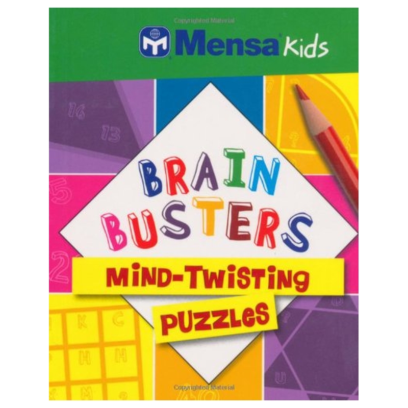 Buy Mensa Brain Busters - Are You A Logic Genius? in KSA | Mumzworld