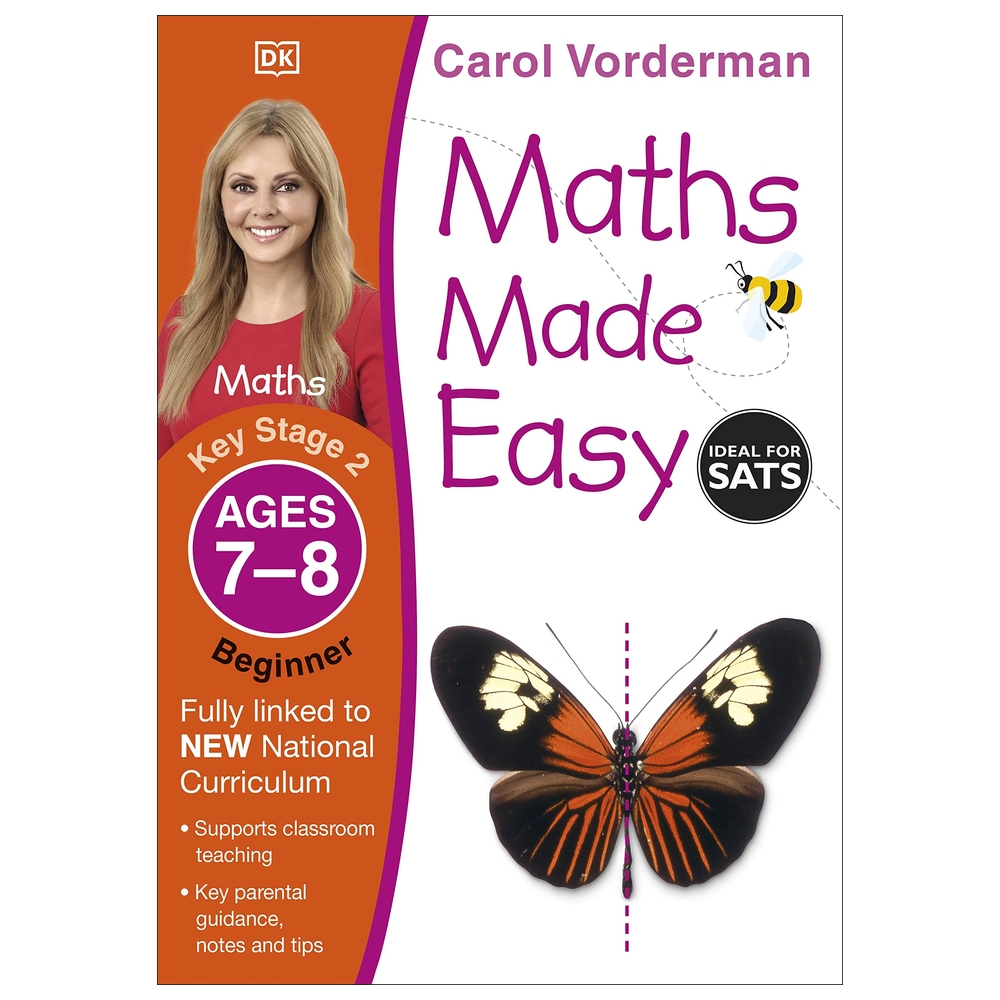 Buy Maths Made Easy Ages 7-8 Key Stage 2 Beginner (Carol Vorderman's ...
