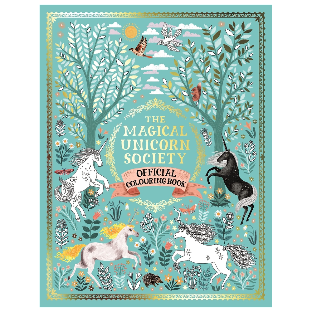 Buy The Magical Unicorn Society Official Colouring Book in KSA | Mumzworld