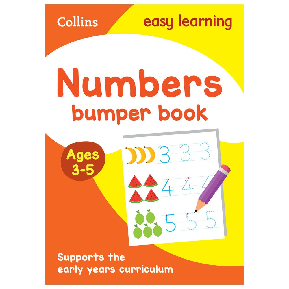Buy Numbers Bumper Book Ages 3-5 in UAE | Mumzworld