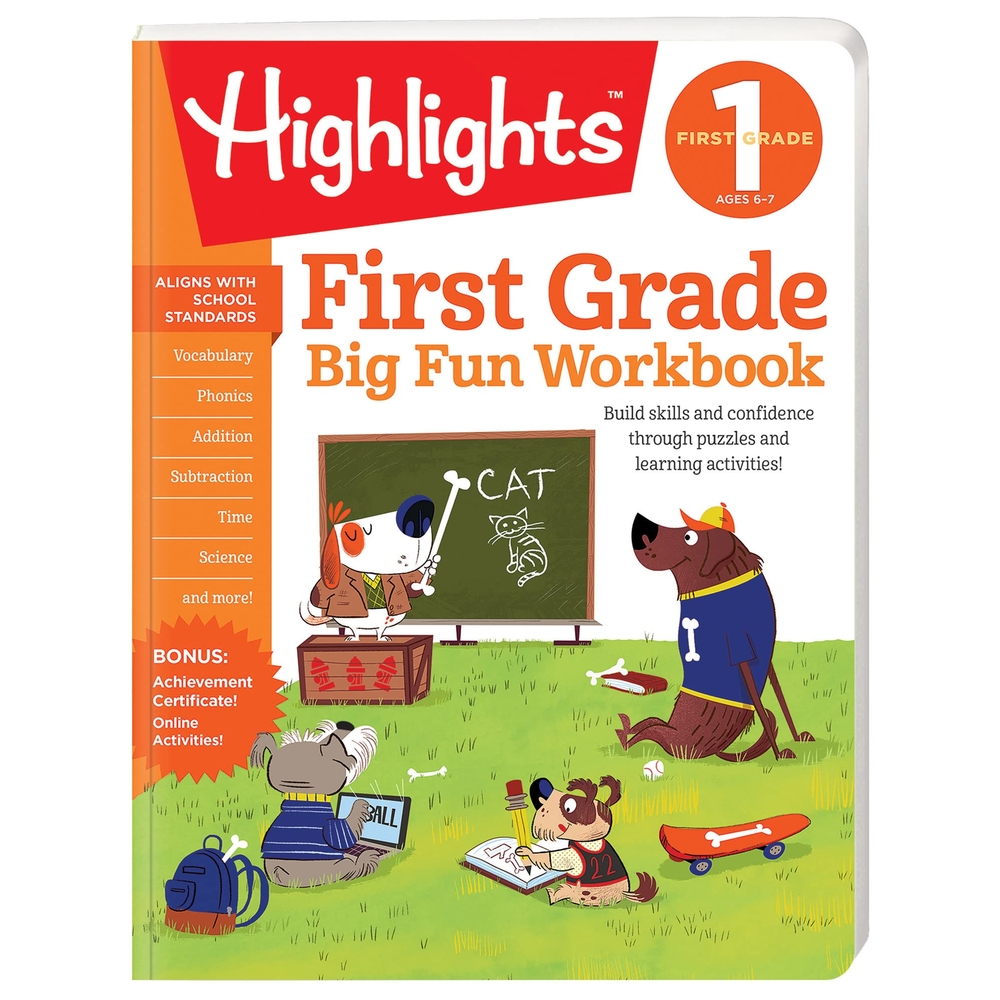 Buy The Big Fun First Grade Activity Book in UAE | Mumzworld