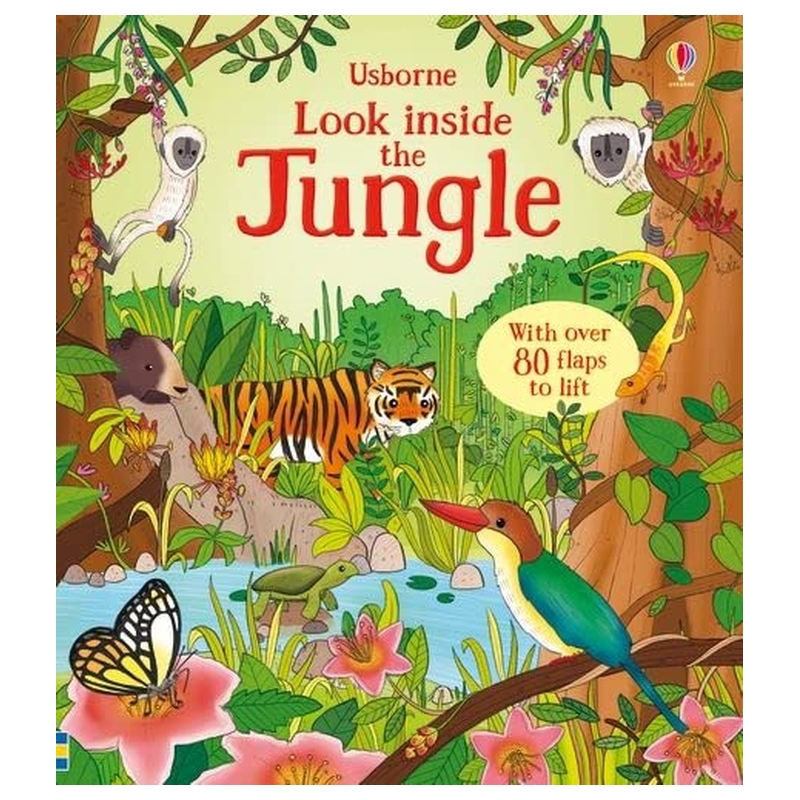 Buy Usborne Books - Look Inside The Jungle in UAE | Mumzworld