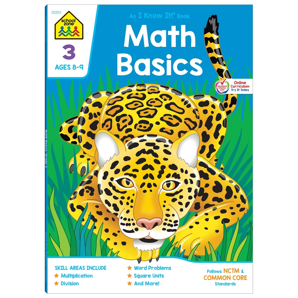 Math Basics 3 Deluxe Edition Workbook