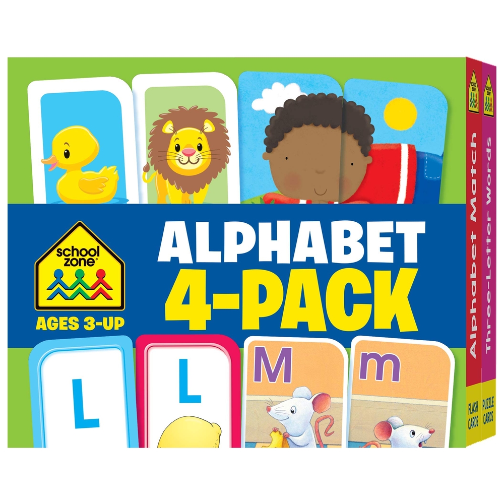 Alphabet Flash Card 4Pack