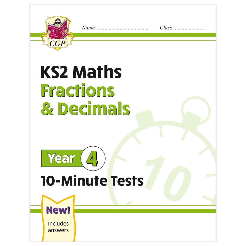 Buy KS2 Maths 10-Minute Tests: Fractions & Decimals - Year 4 in UAE ...