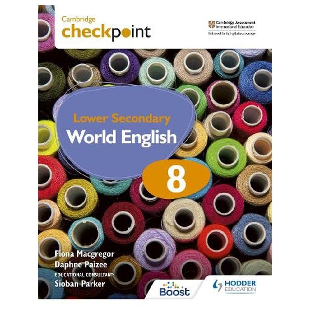 Checkpoint66 Buy Cambridge Checkpoint Lower Secondary World English 8 in UAE | Mumzworld