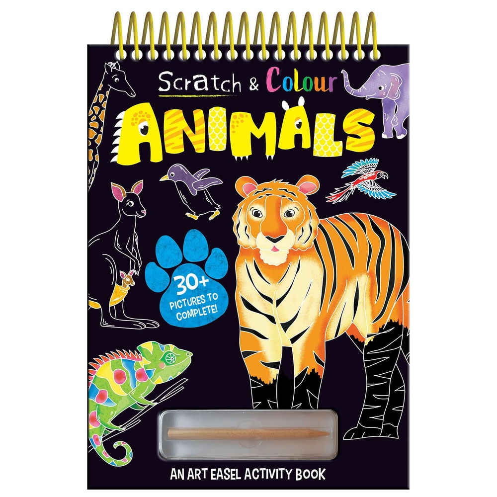Scratch And Colour Animals