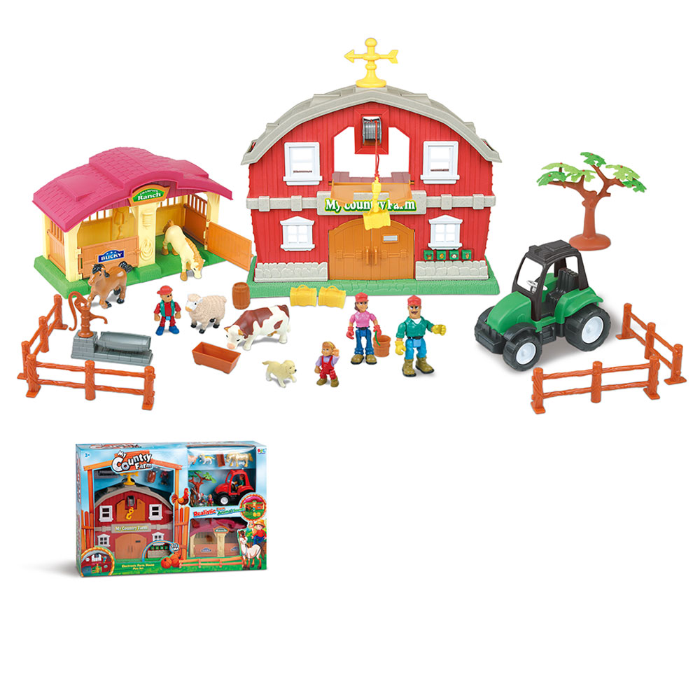 Country on sale farm playset
