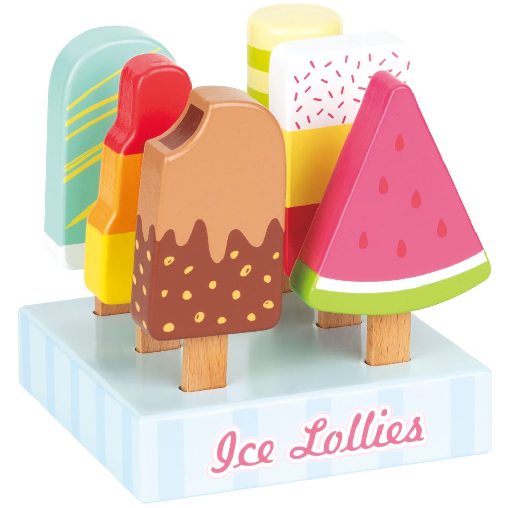 Wooden ice sales lollies